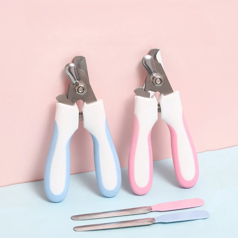 Pet Nail Clippers - Stainless Steel Grooming Tool for Dogs and Cats