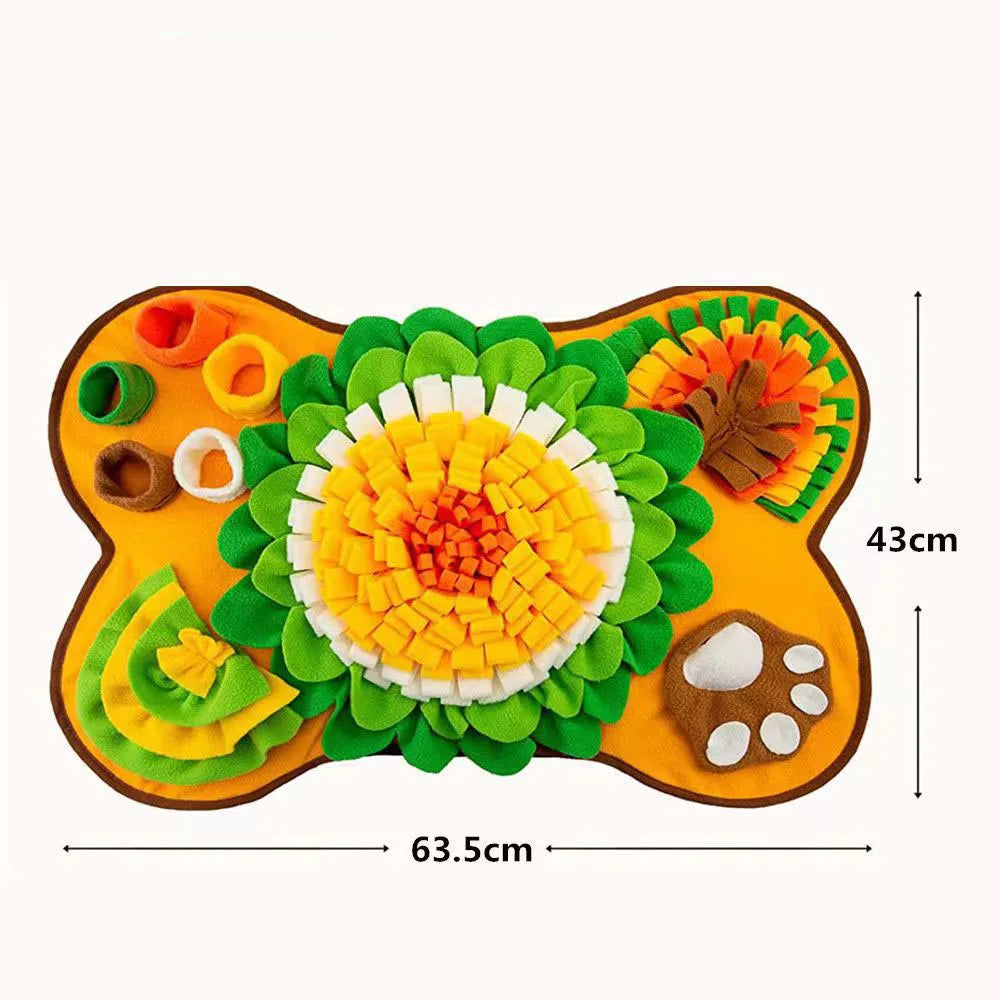 Dog Snuffle Mat — Slow Feeder, Stress Relief & Birthday Gift