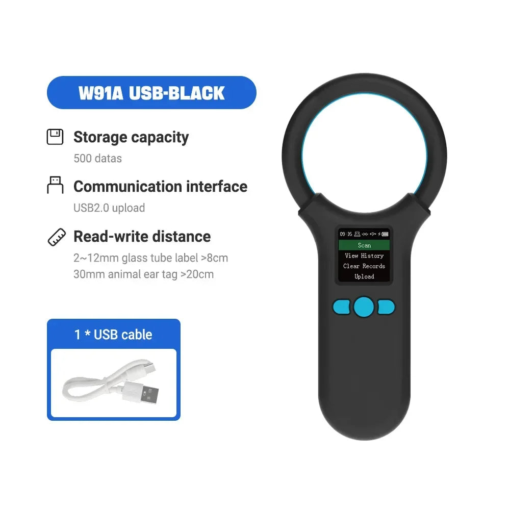 Pet Microchip Scanner & RFID Reader