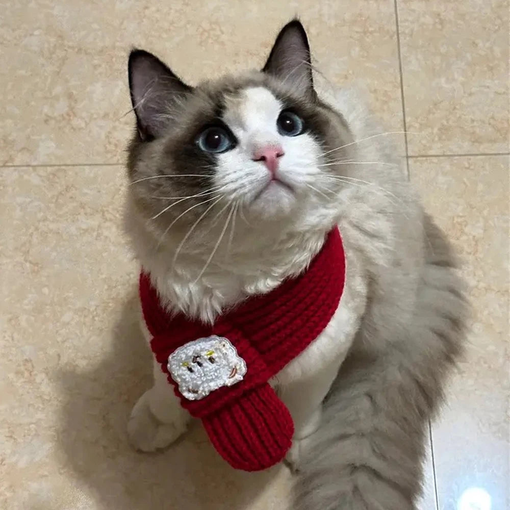Printed Neck Scarf for Cats & Small Dogs