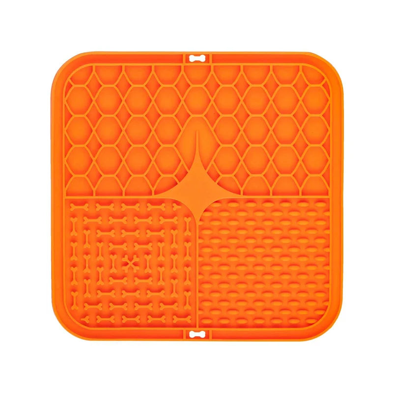 Silicone Lick Mat for Dogs — Slow Feeder & Bath Distraction