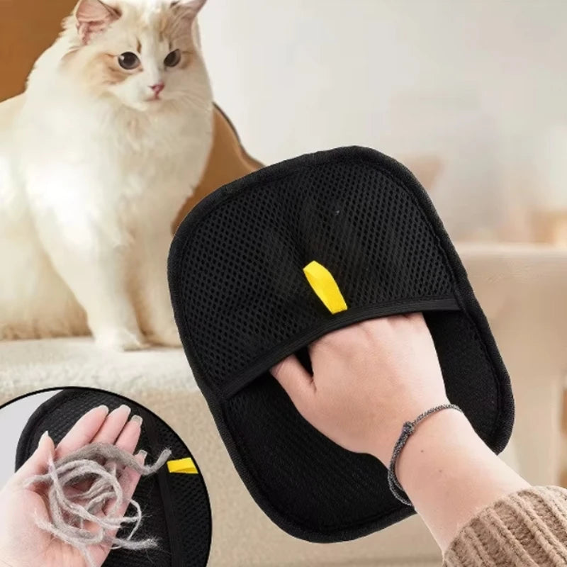 Double-Sided Pet Grooming & Hair Removal Glove