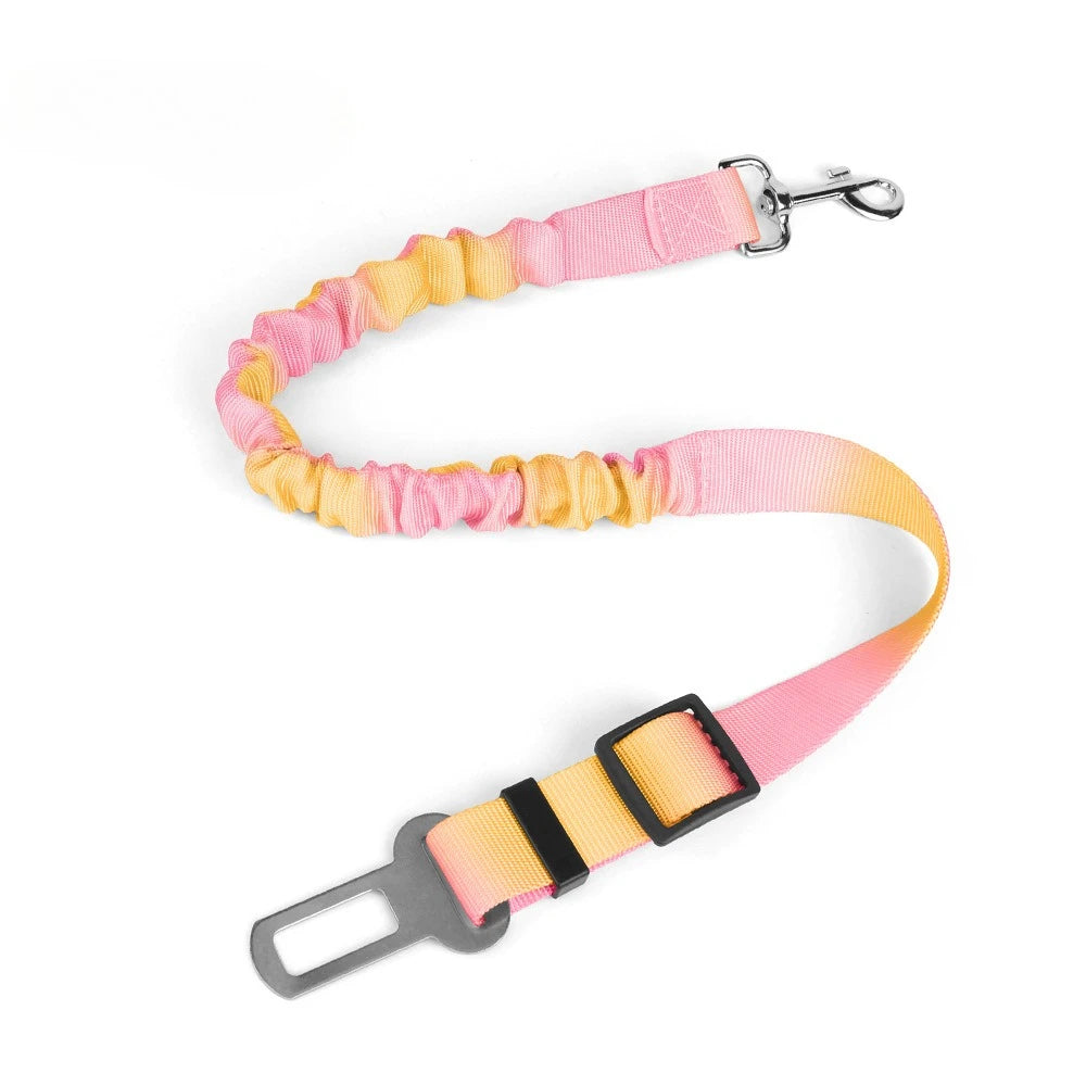 Harnais de ceinture de sécurité réglable pour chien