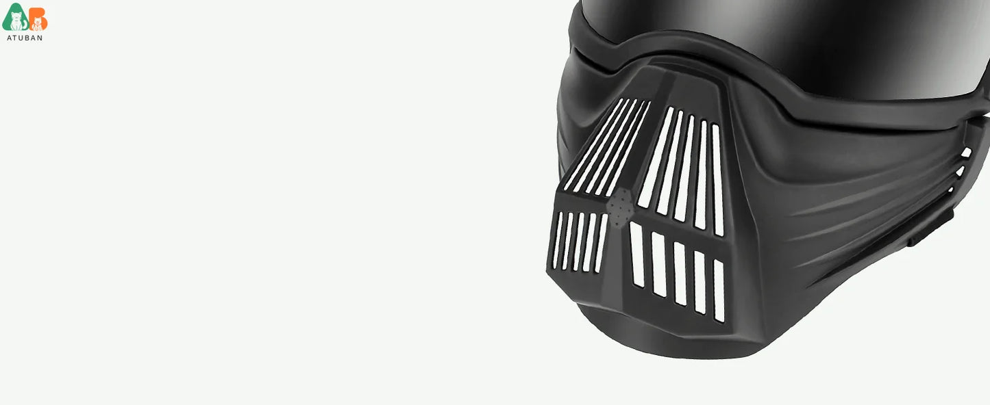 Lunettes pour chien avec écran facial – Masque réglable pour grandes races