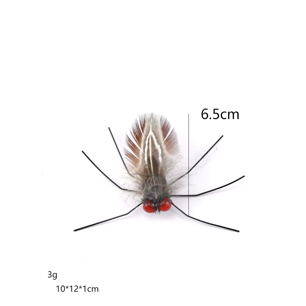 Interactive Cat Feather Toy with Bell