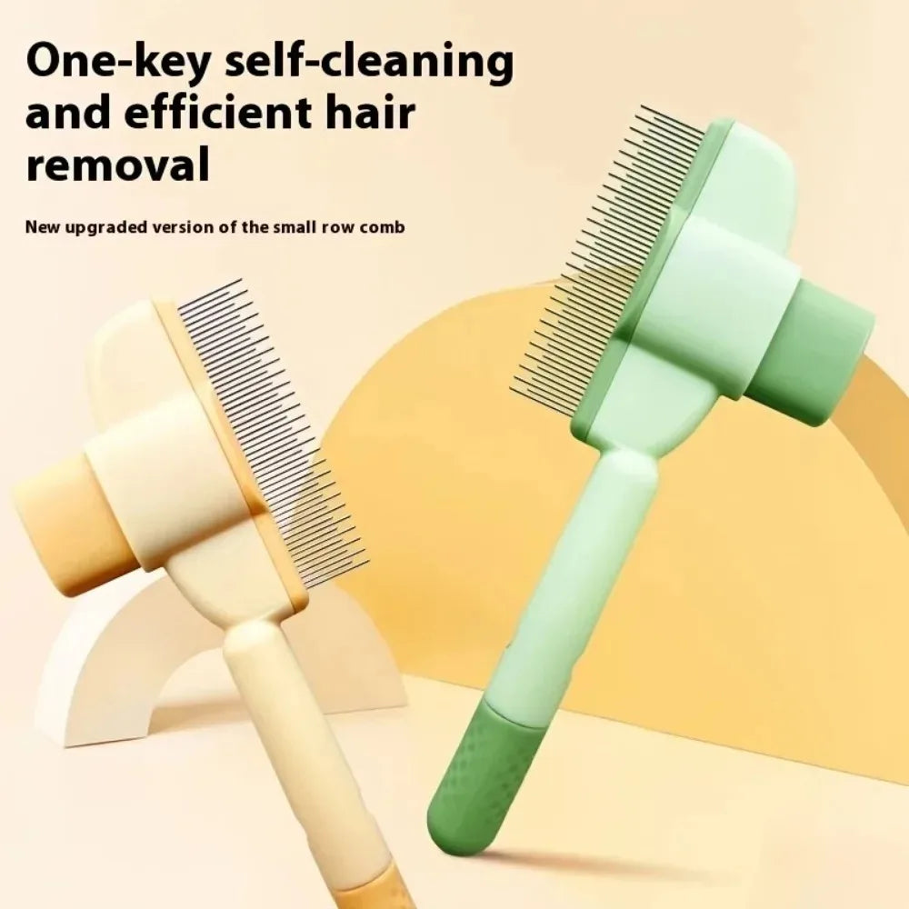 Self-Cleaning Grooming Comb for Dogs & Cats