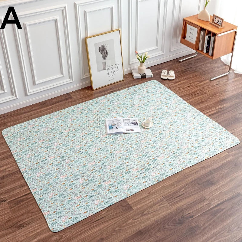 Washable Cotton Pet Floor Mat – Multi-Use Bedding Pad