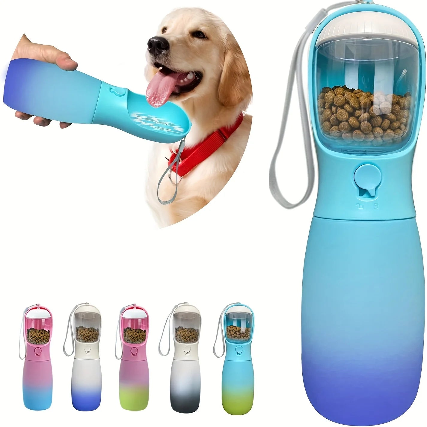 Gourde de voyage anti-fuite pour chien
