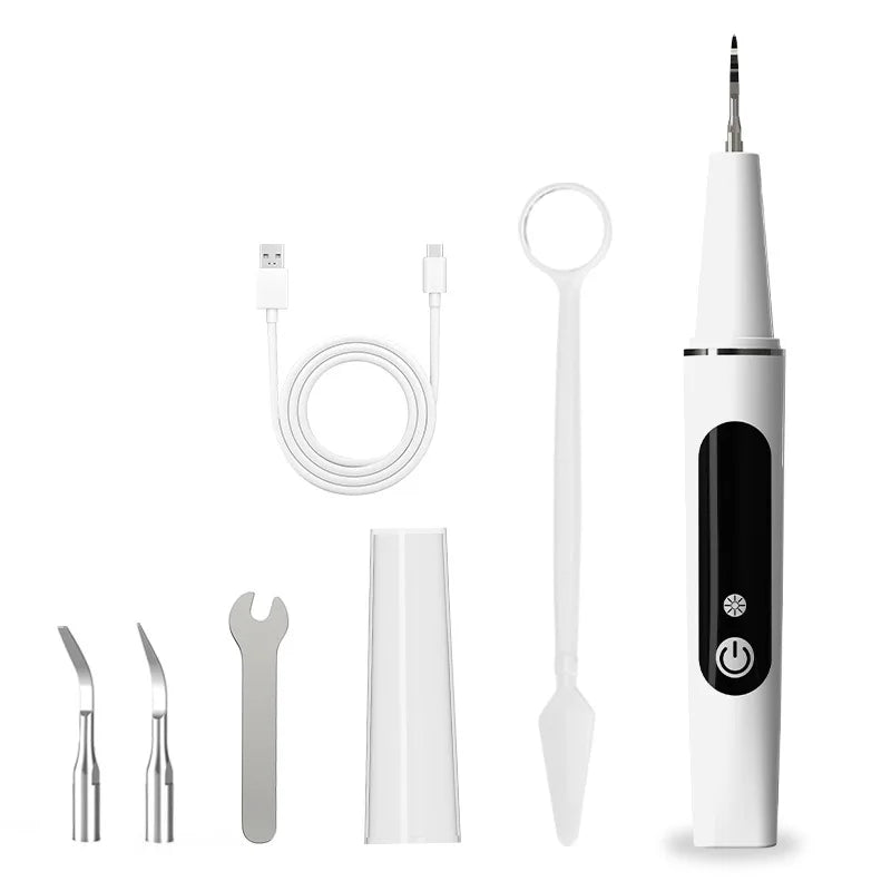 Sonic Pet Dental Cleaner – Plaque & Calculus Remover for Dogs & Cats with LED Light