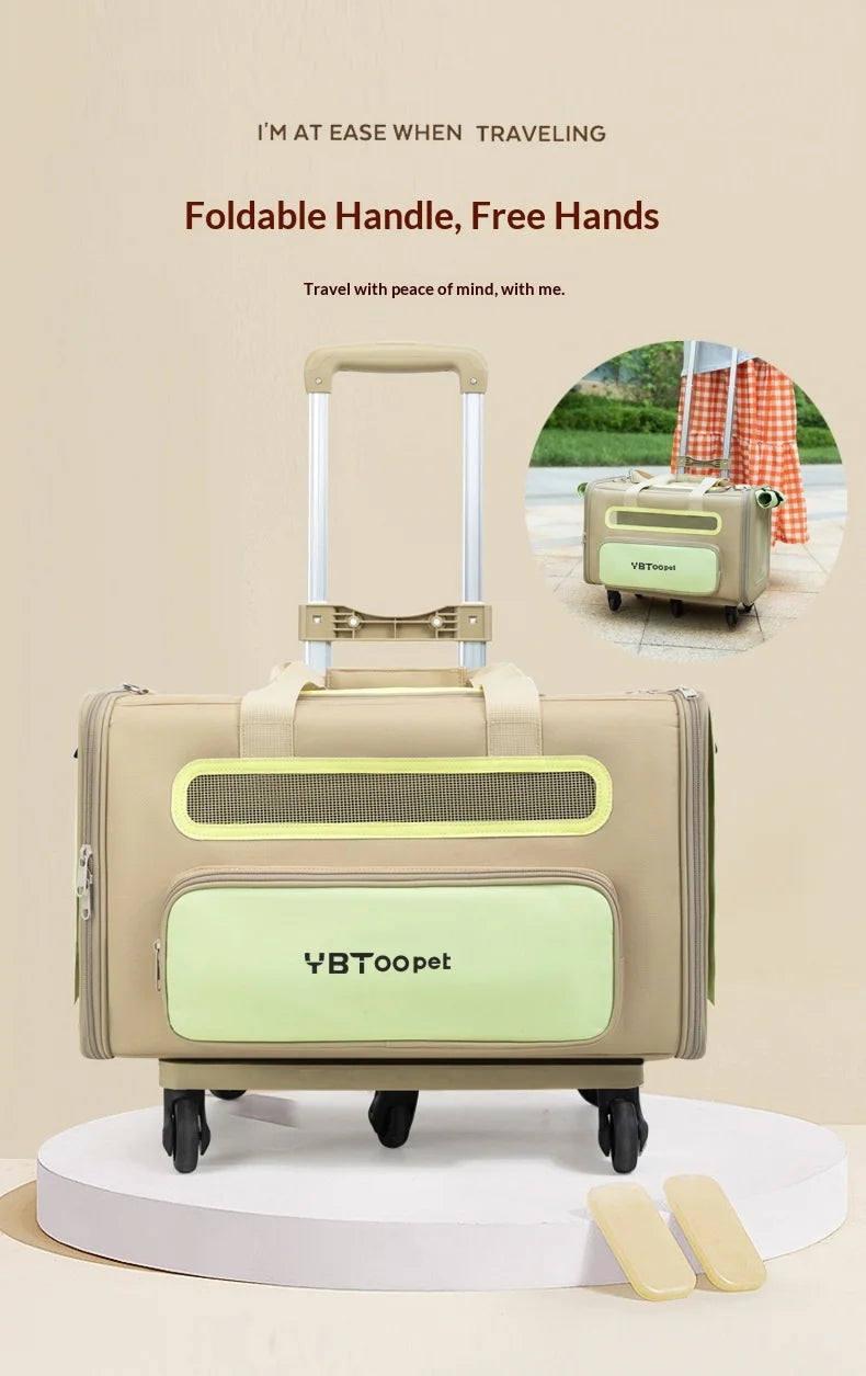 Rolling Dog Travel Carrier