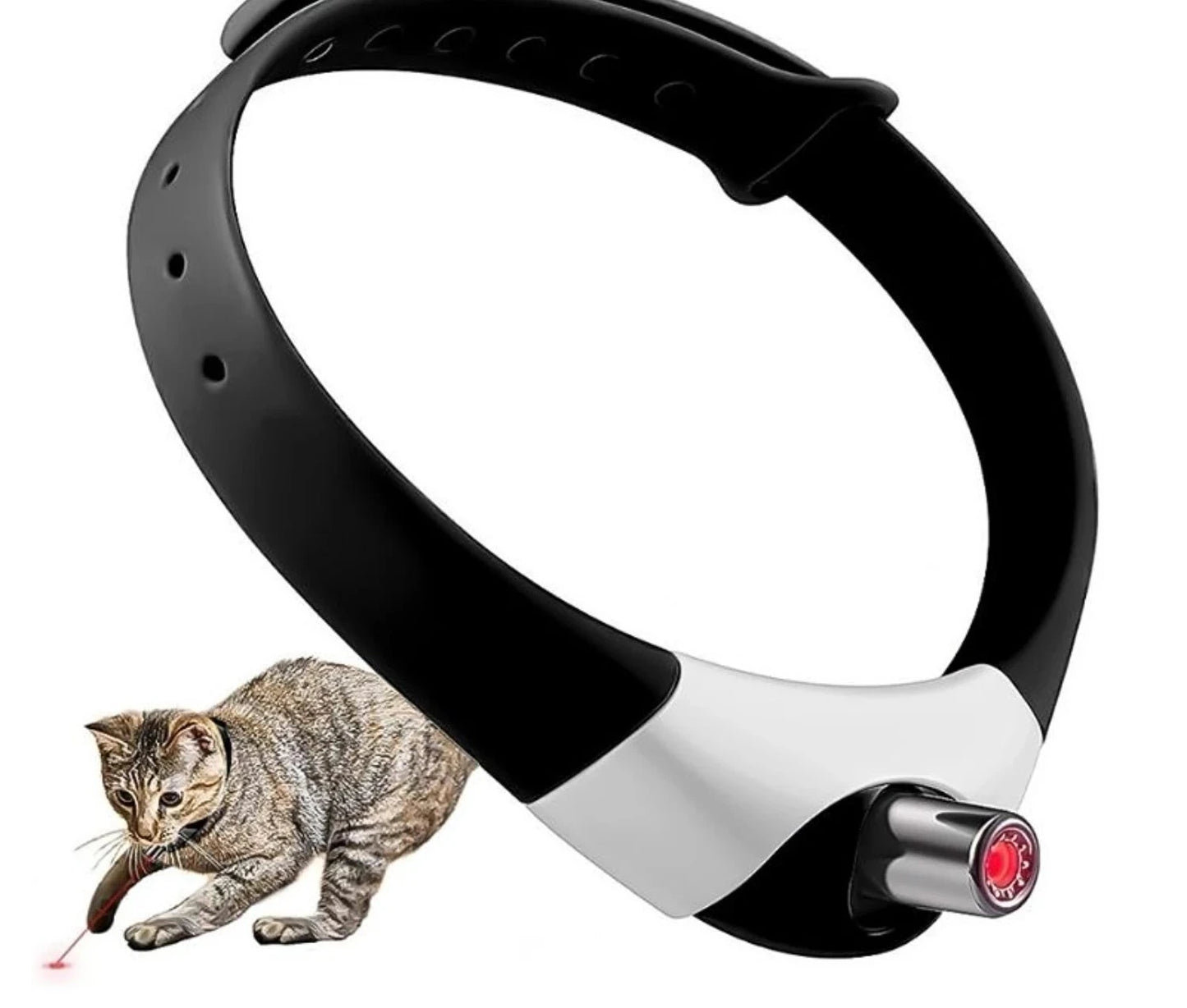 Smart Cat Laser Collar - Interactive Rechargeable Exercise Toy