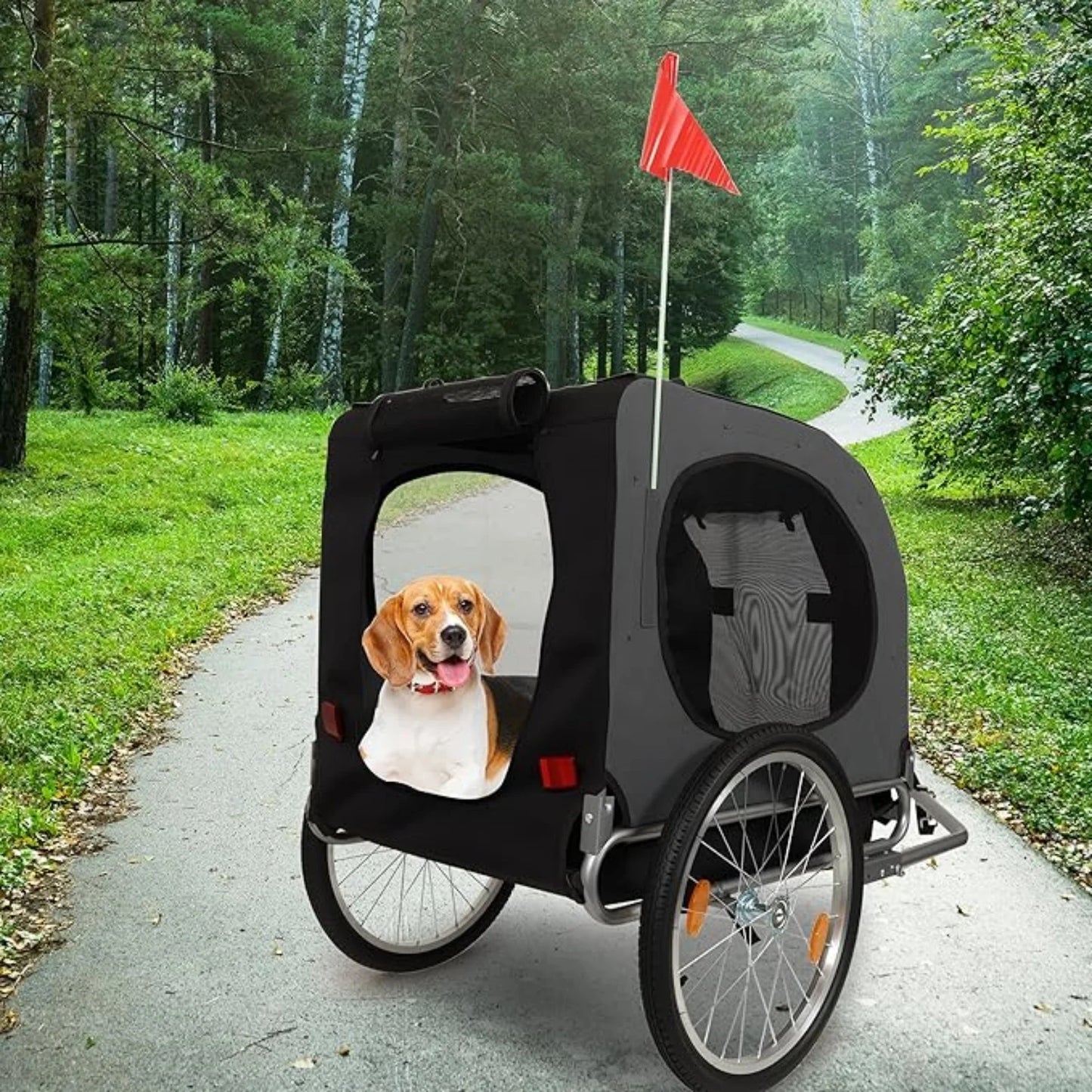 Dog Bike Trailer & Jogger with Air Tires | Up to 40kg