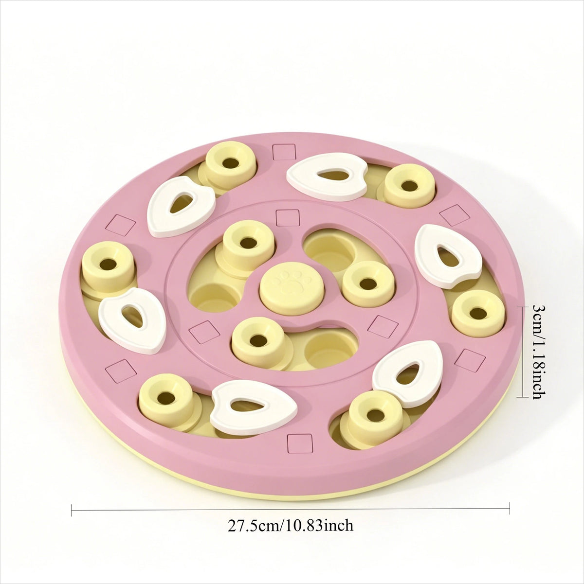 Pet Puzzle Feeder – Sliding Lid Slow Feeder Treat Toy for Cats & Dogs