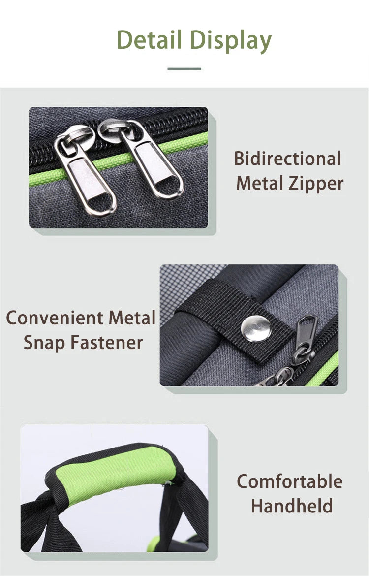 Foldable Large Capacity Pet Carrier Bag