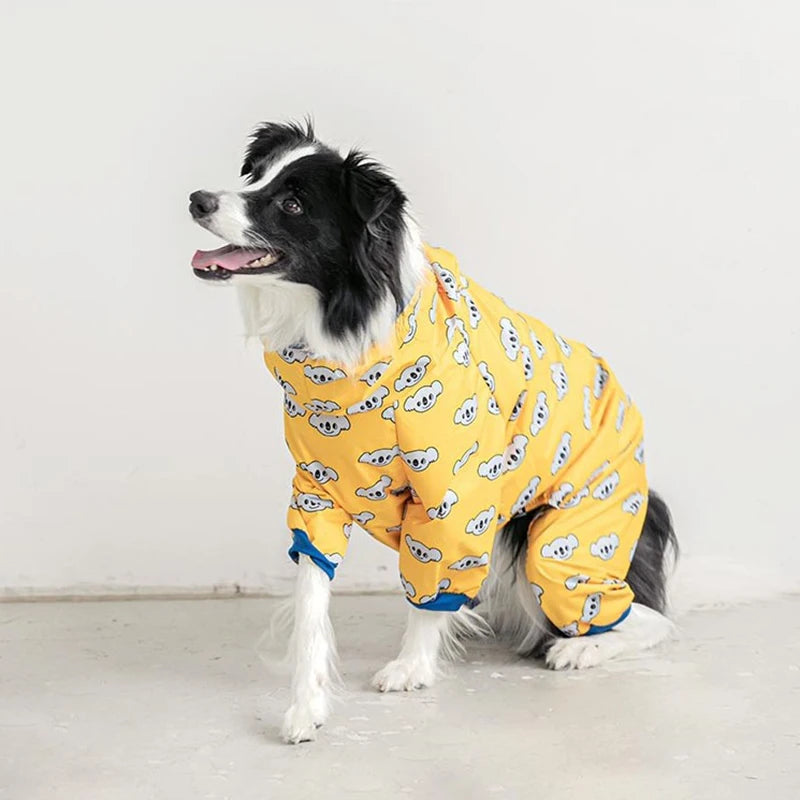 Waterproof Hooded Raincoat Jumpsuit for Dogs & Cats