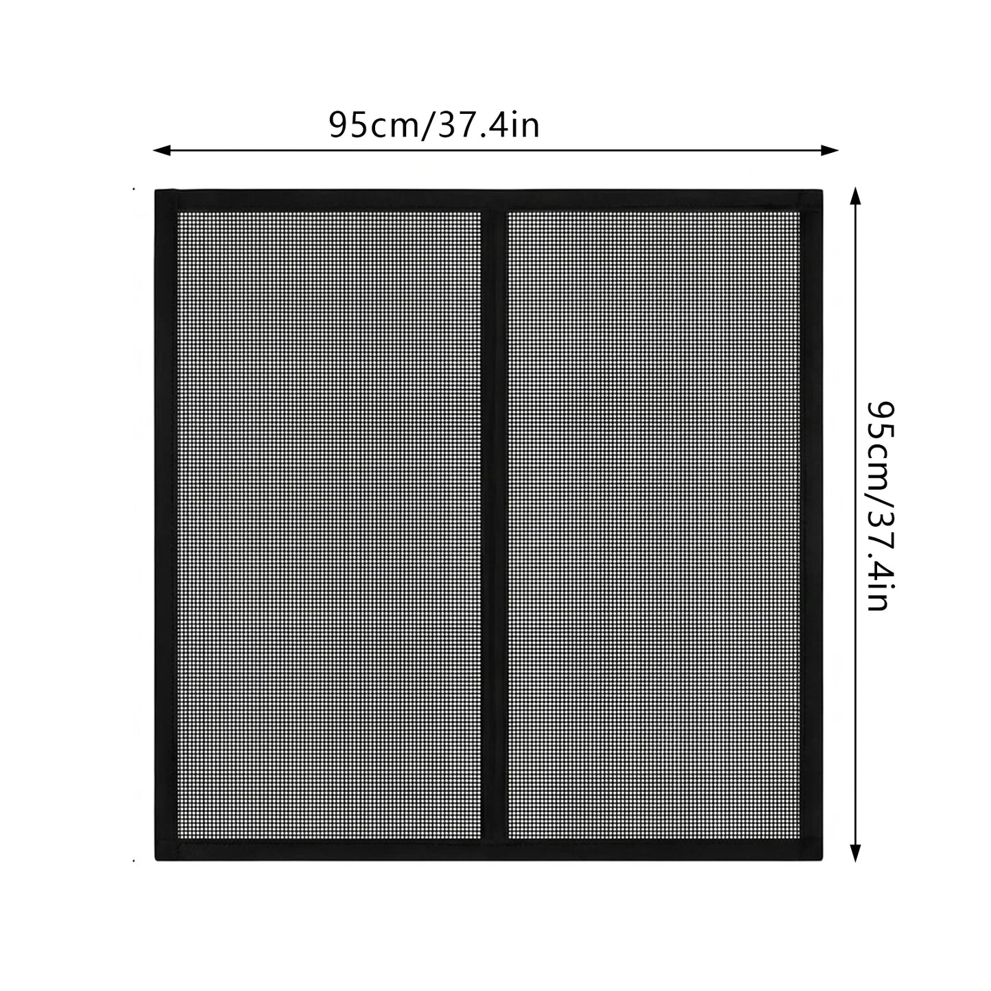 No-Drill Mesh Pet Gate Fence for Cats & Dogs