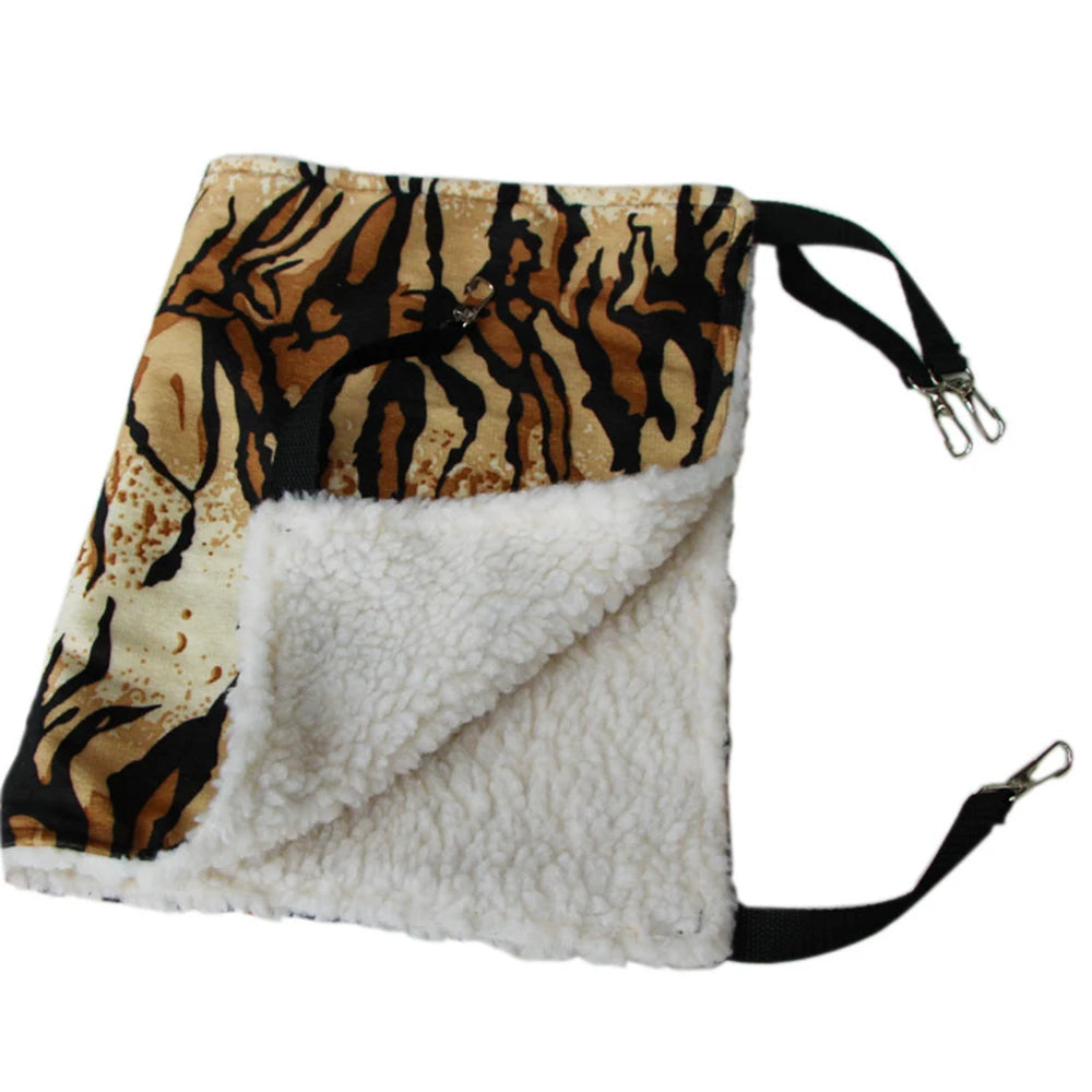 Plush Hanging Hammock Bed for Cats & Small Animals