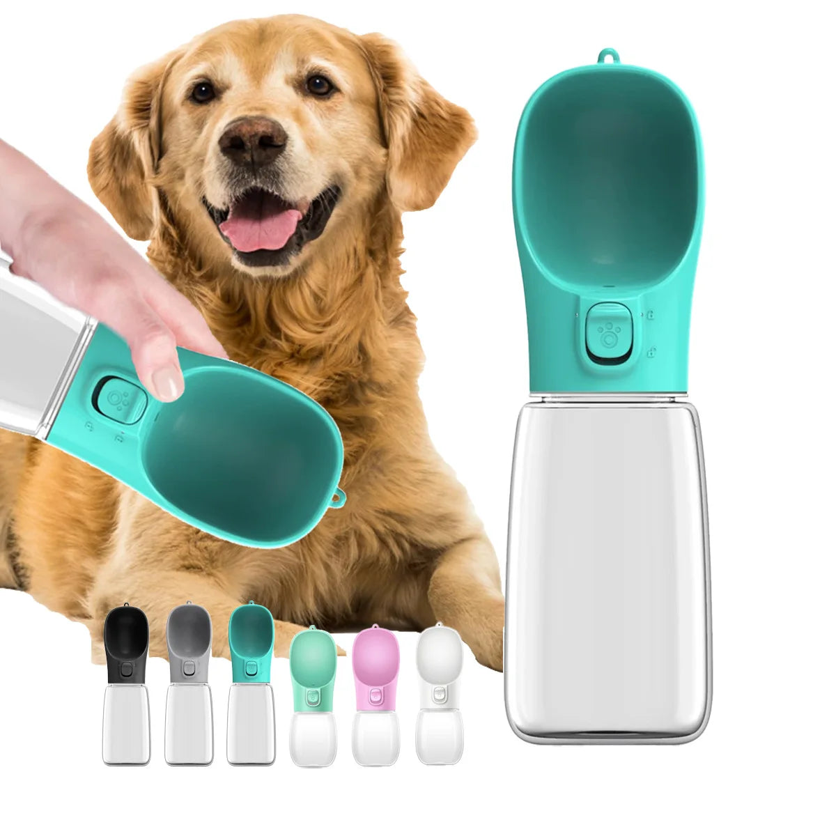 Bouteille d'eau portable pour chien 500 ml