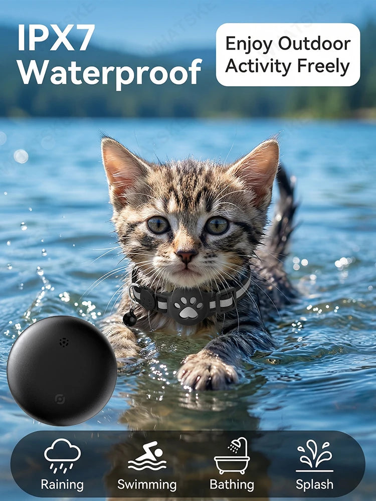 Google Find My Device Pet Collar Tracker for Cats & Dogs — Android Compatible