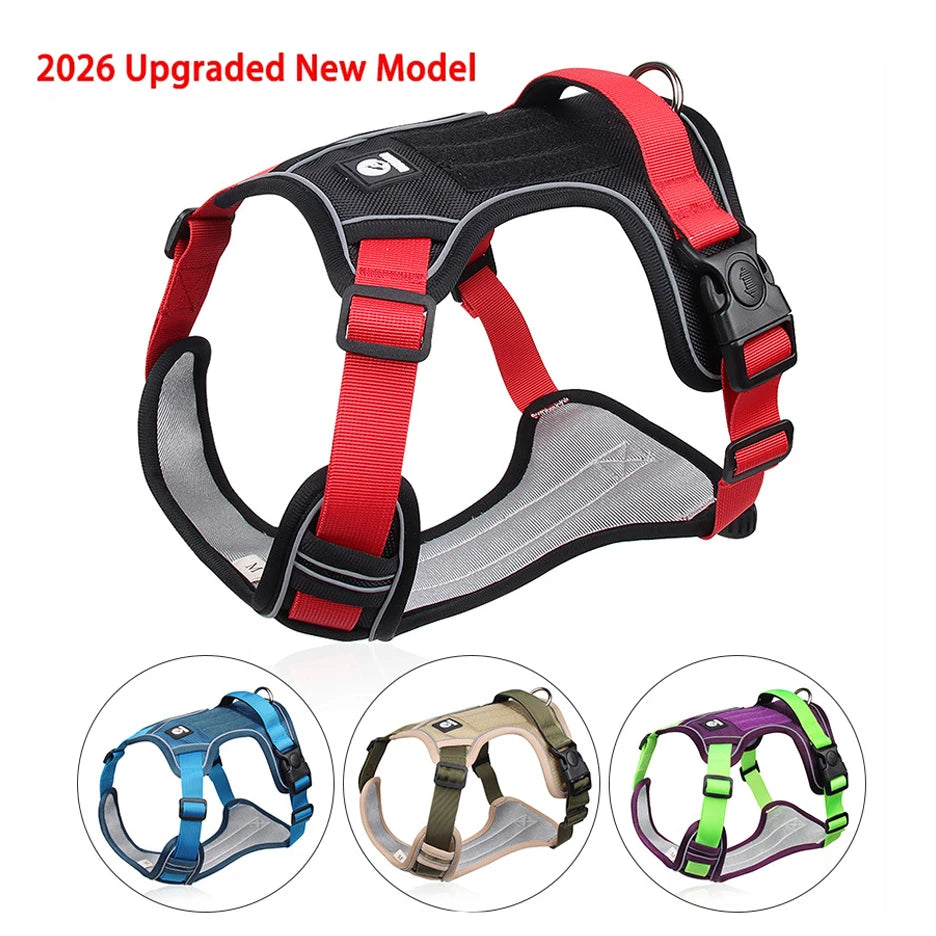 3M Reflective Padded Dog Harness Vest