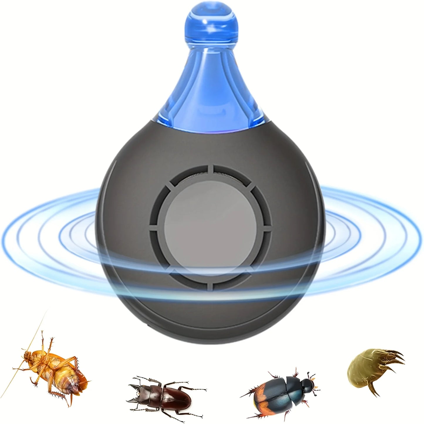 Répulsif antipuces et tiques à ultrasons pour animaux de compagnie - Dispositif de protection antiparasitaire sans produits chimiques