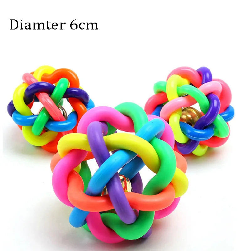Squeaky Ball Toys for Small Dogs — 6cm