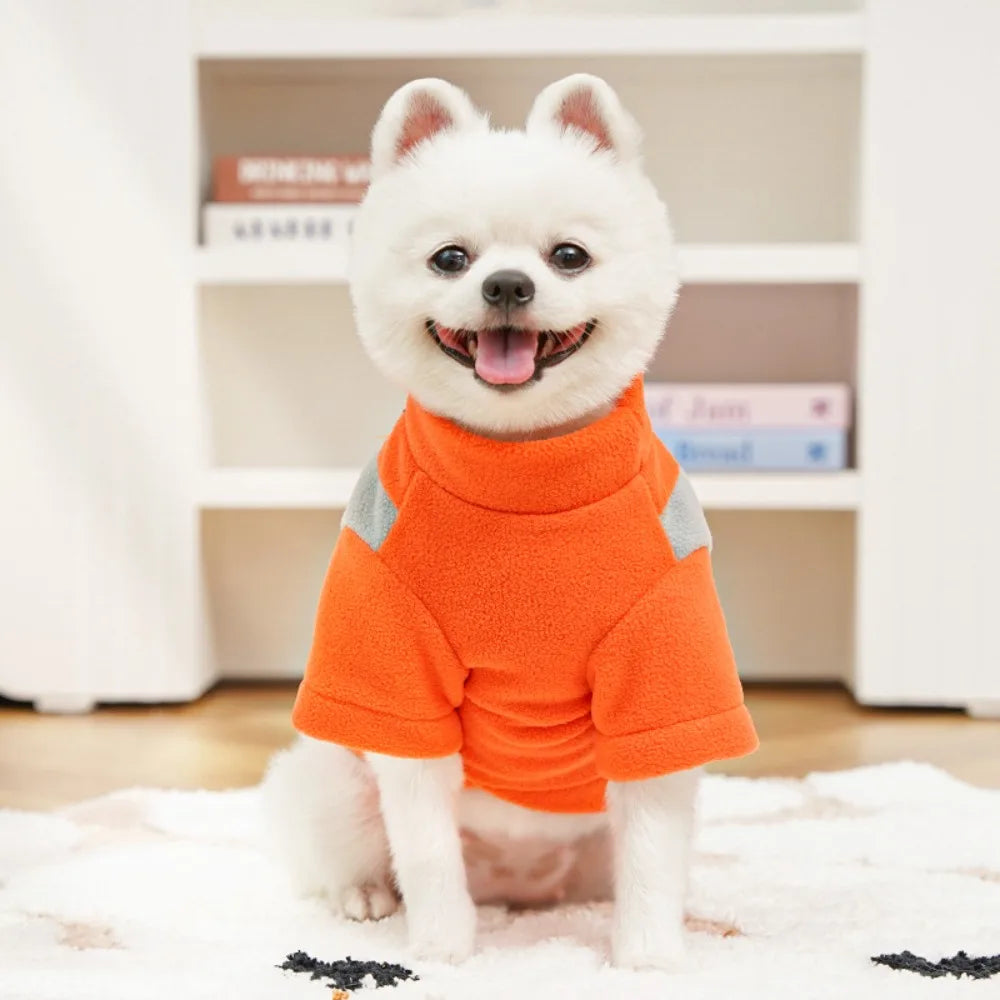 Soft Fleece Dog Hoodie & Warm Winter Coat