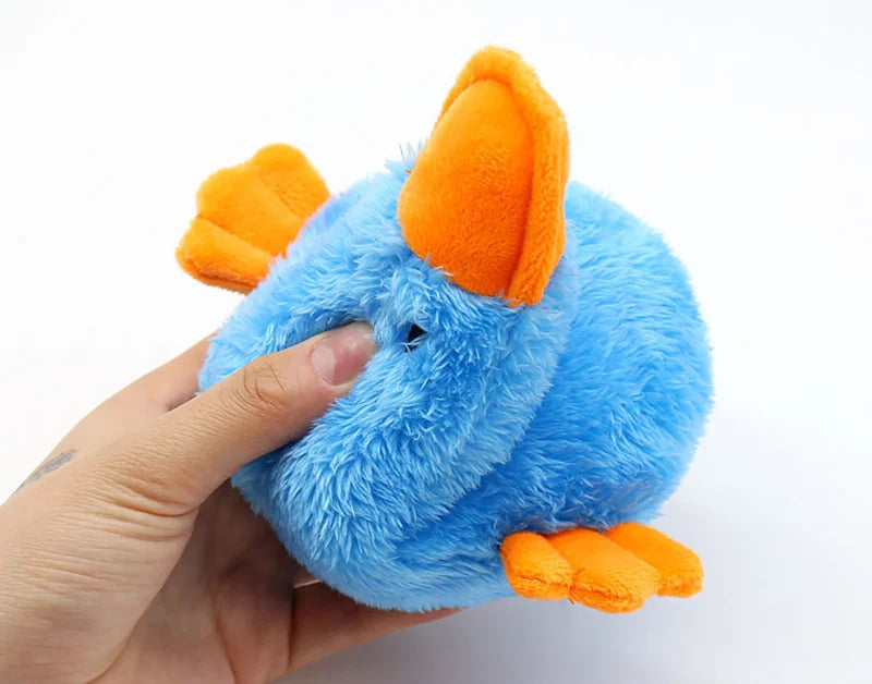 Duck Chew & Molar Toy for Dogs — Linen & Down, 25–34 cm