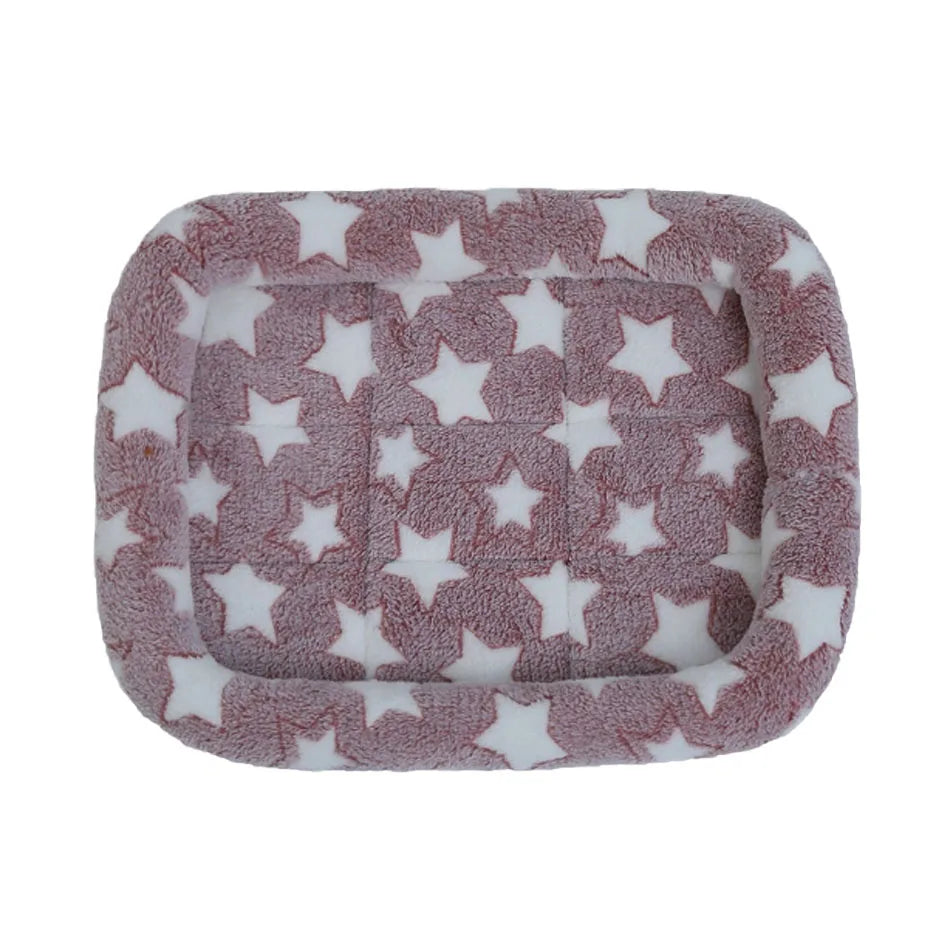 Soft Plush Pet Bed Mat – Calming Cushion for Cats & Dogs, S to XXL
