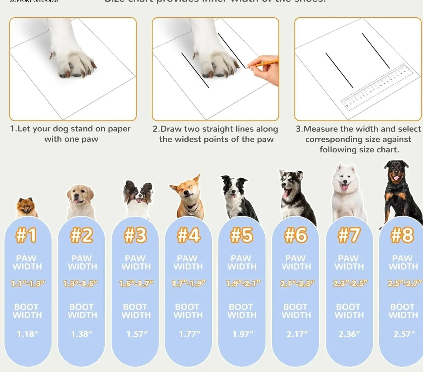 Bottes imperméables pour chiens - Protections antidérapantes pour les pattes pour trottoirs chauds et pluie