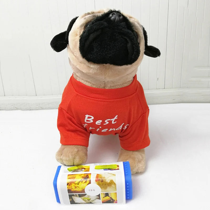Round Neck T-Shirt Vest for Dogs — 7 Colours, S to XXL