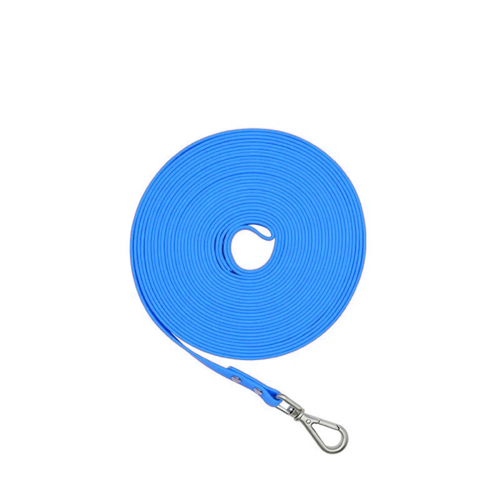 Waterproof PVC Long Dog Leash – Easy Clean Training Lead 1.5m to 20m