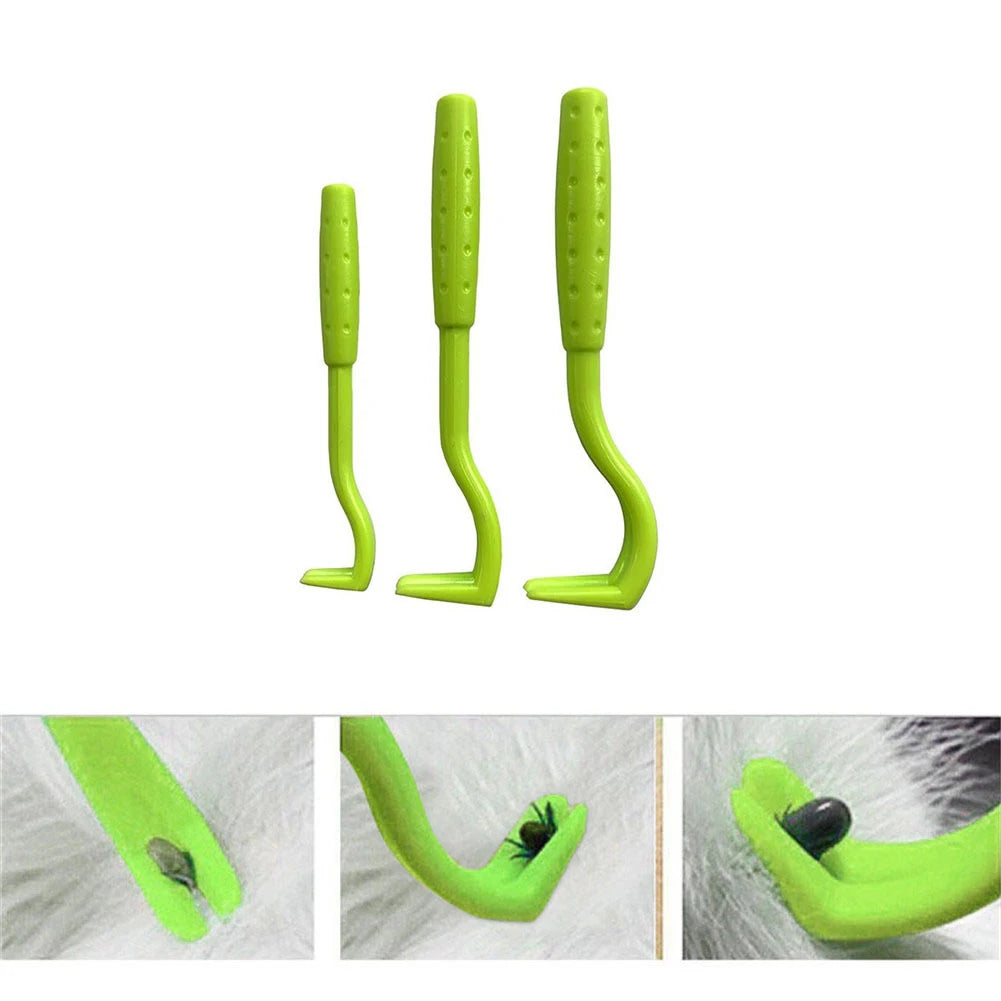 Tick and Flea Remover Tool Set for Cats and Dogs