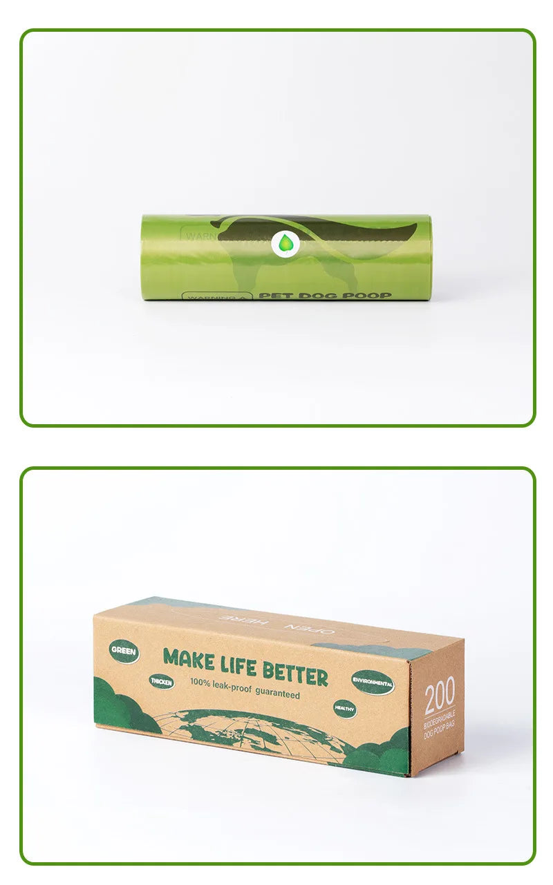 Degradable Dog Poop Bags - 200 Pack