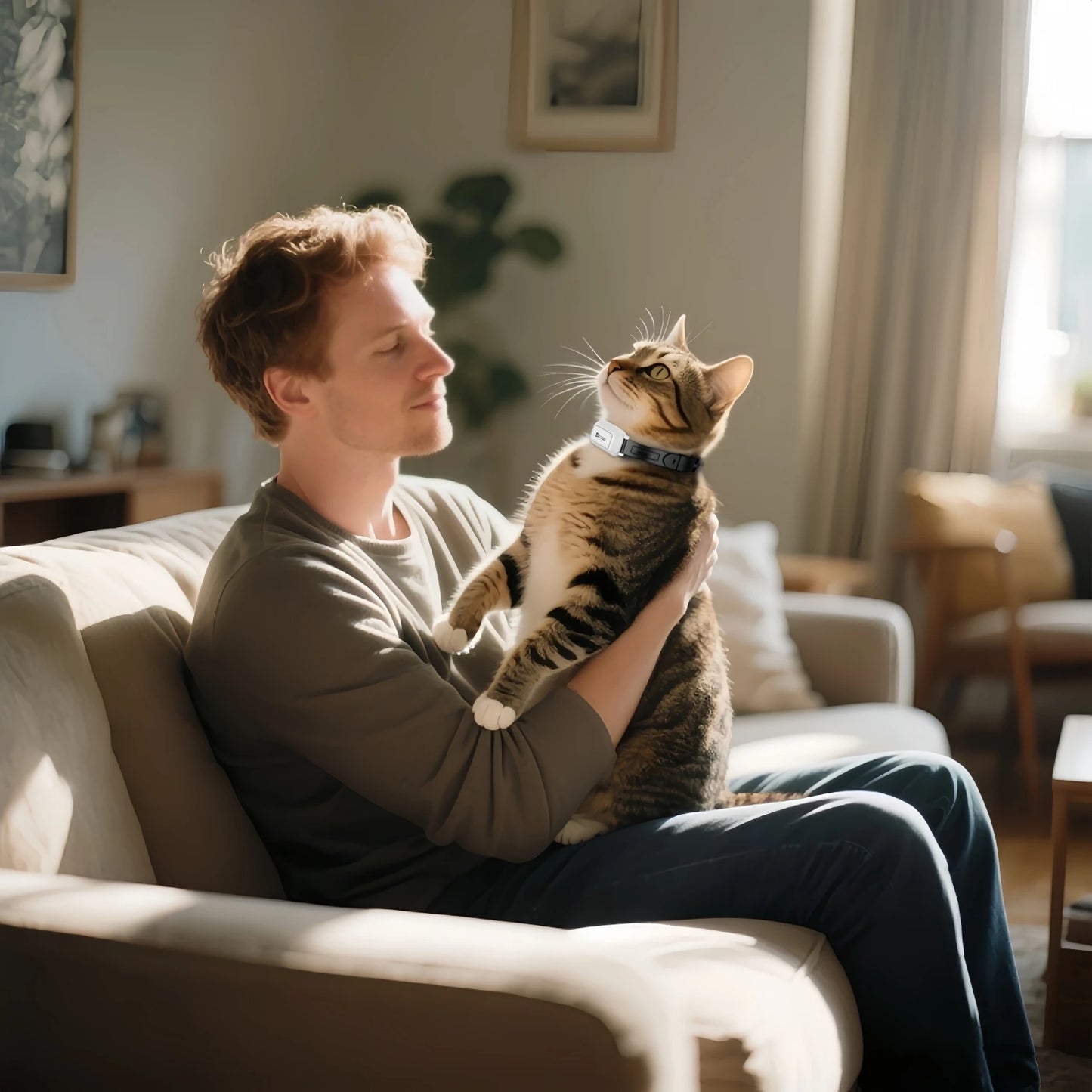 Anti-Meow Vibration Training Collar for Cats