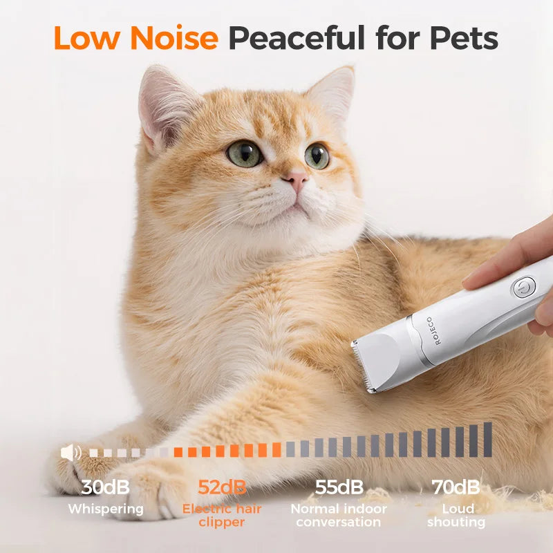 4-in-1 Electric Pet Grooming Clipper Kit