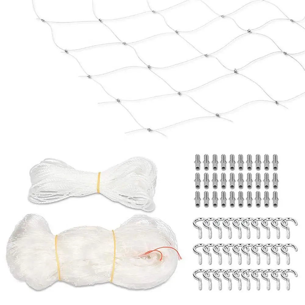Cat Safety Net for Balconies, Windows & Stairs – Anti-Fall Nylon Mesh