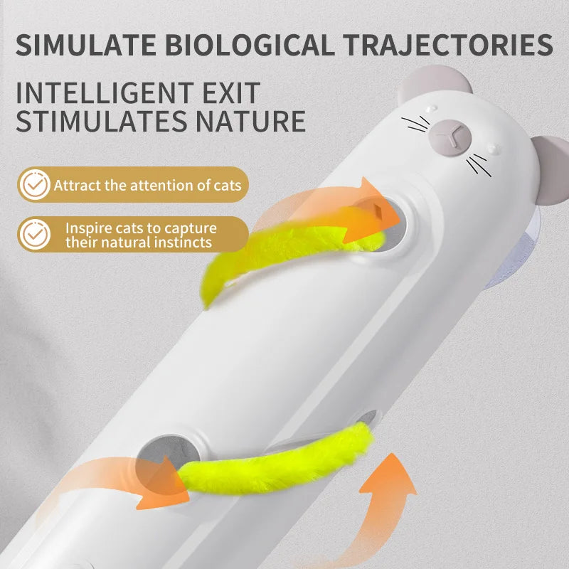 Interactive Caterpillar Cat Toy