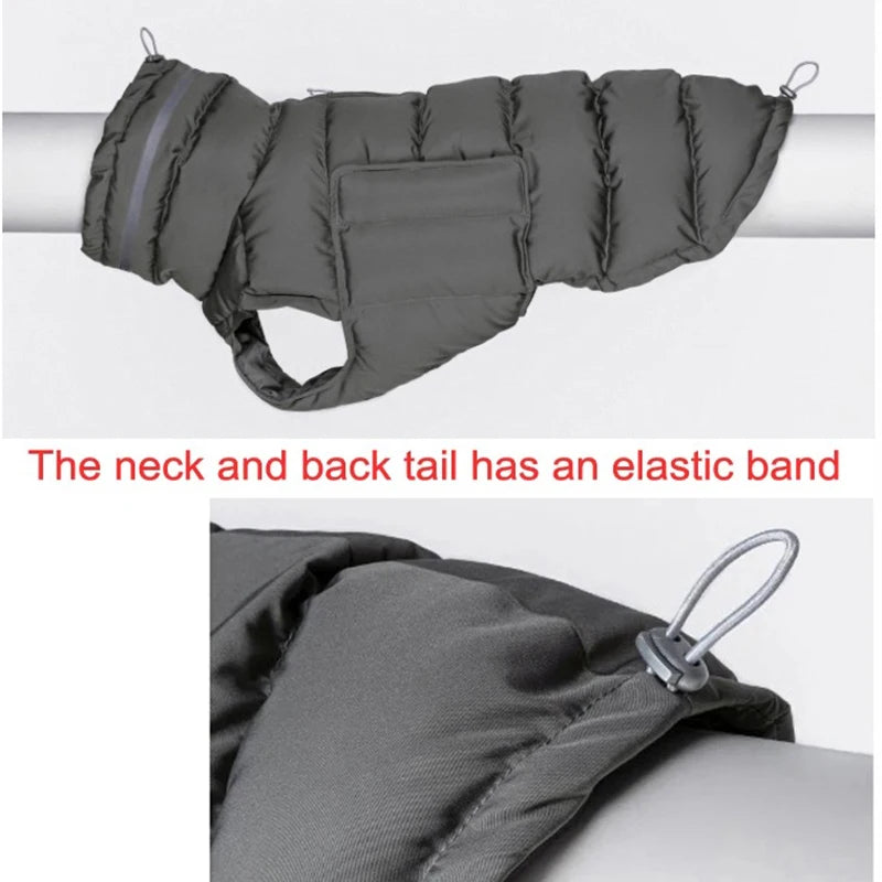 Windproof Winter Down Vest for Small Dogs