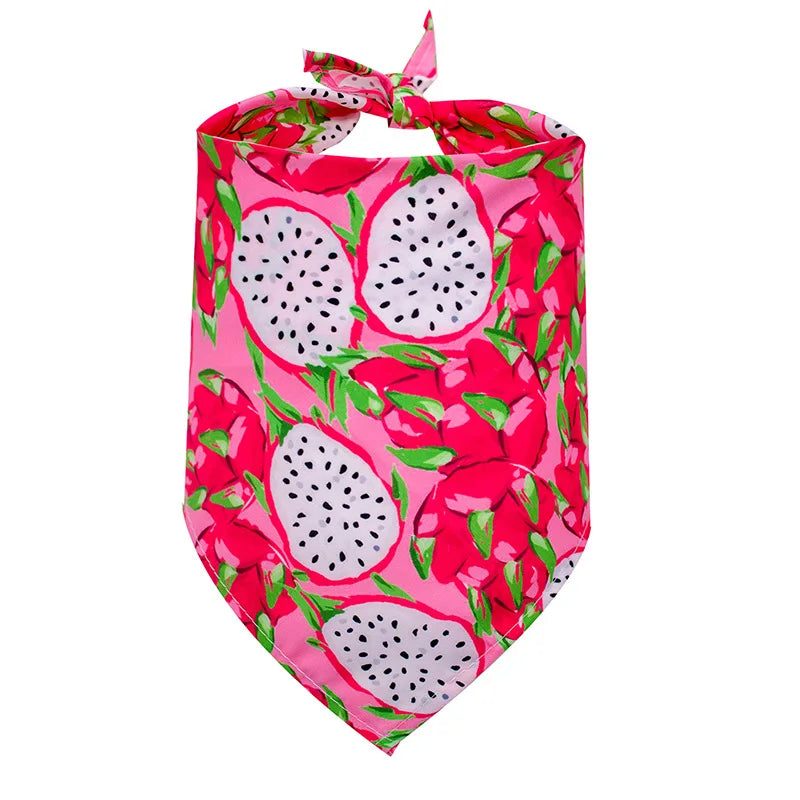 Printed Bandana Scarf for Dogs
