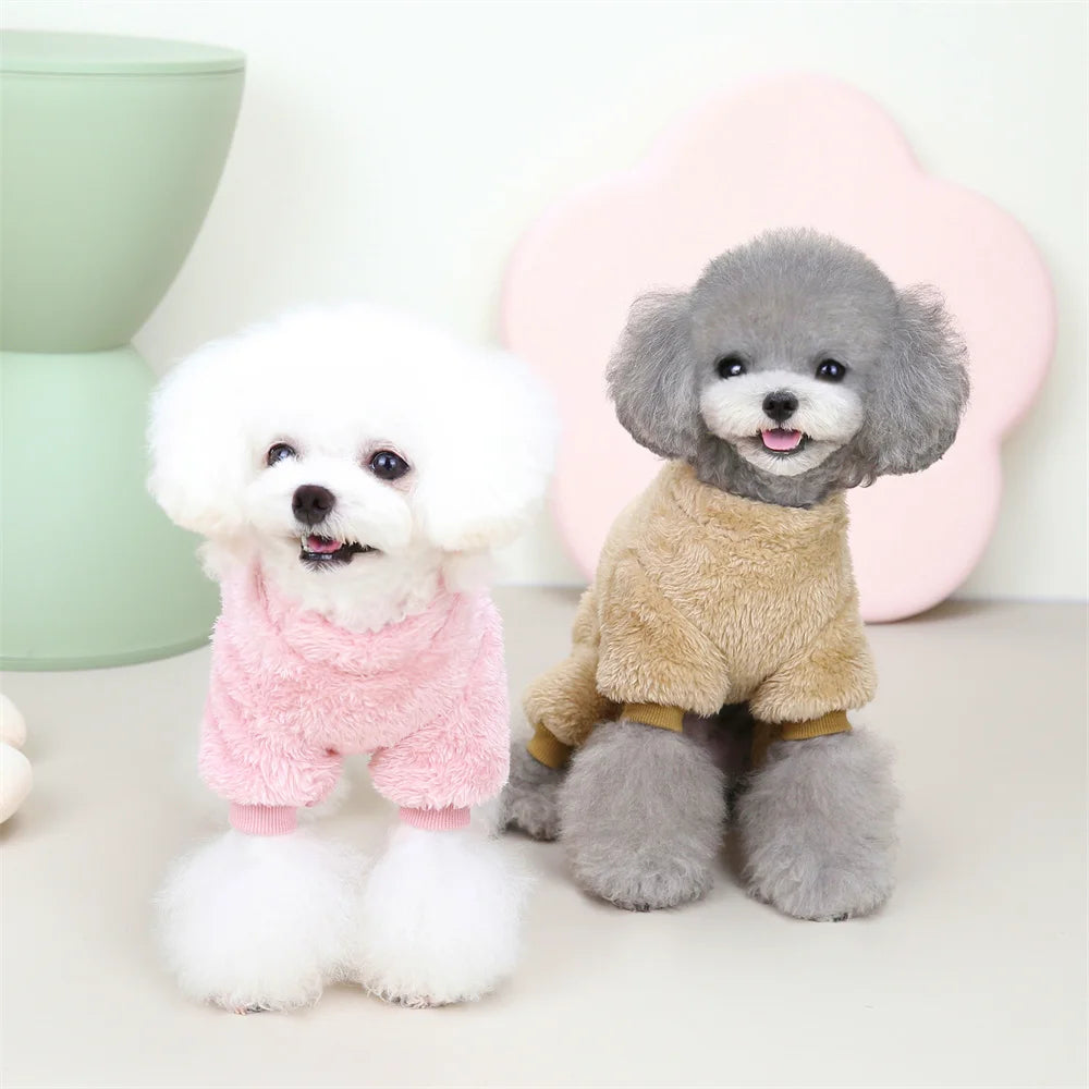 Warm Fleece Jacket & Jumpsuit for Cats and Small Dogs