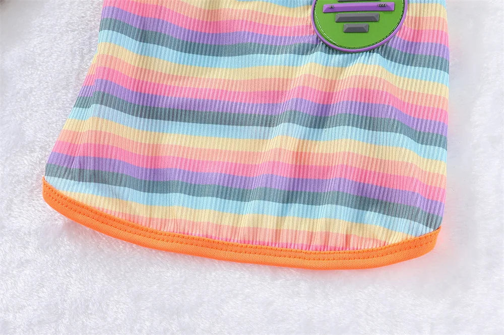 Striped Cooling Vest & Summer Shirt for Small & Medium Dogs & Cats