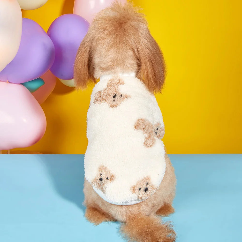 Fleece Winter Sweater for Cats & Small Dogs