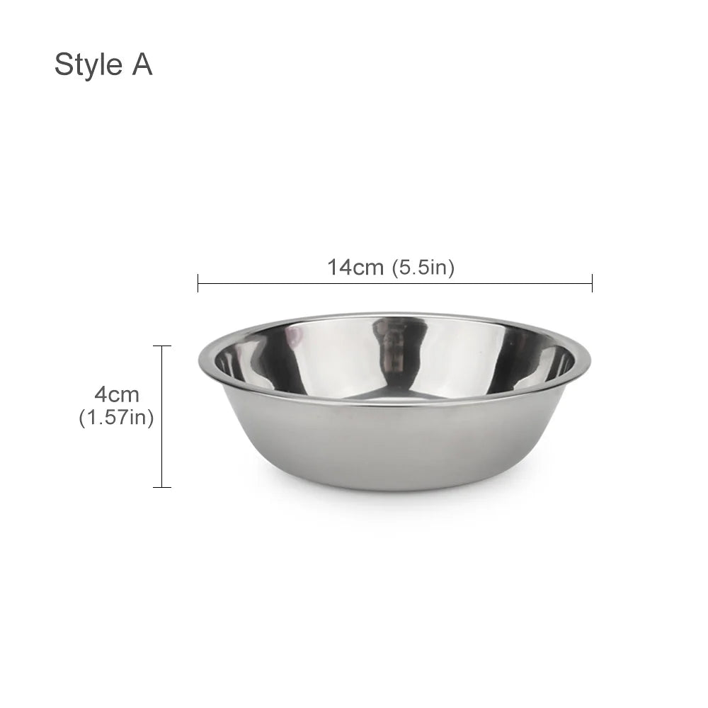 Stainless Steel Pet Food & Water Bowl