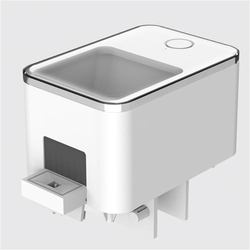 WiFi Smart Automatic Feeder Aquarium Goldfish Timing Feeder Large Capacity APP Control Feeding Records Remind Fish Feeder