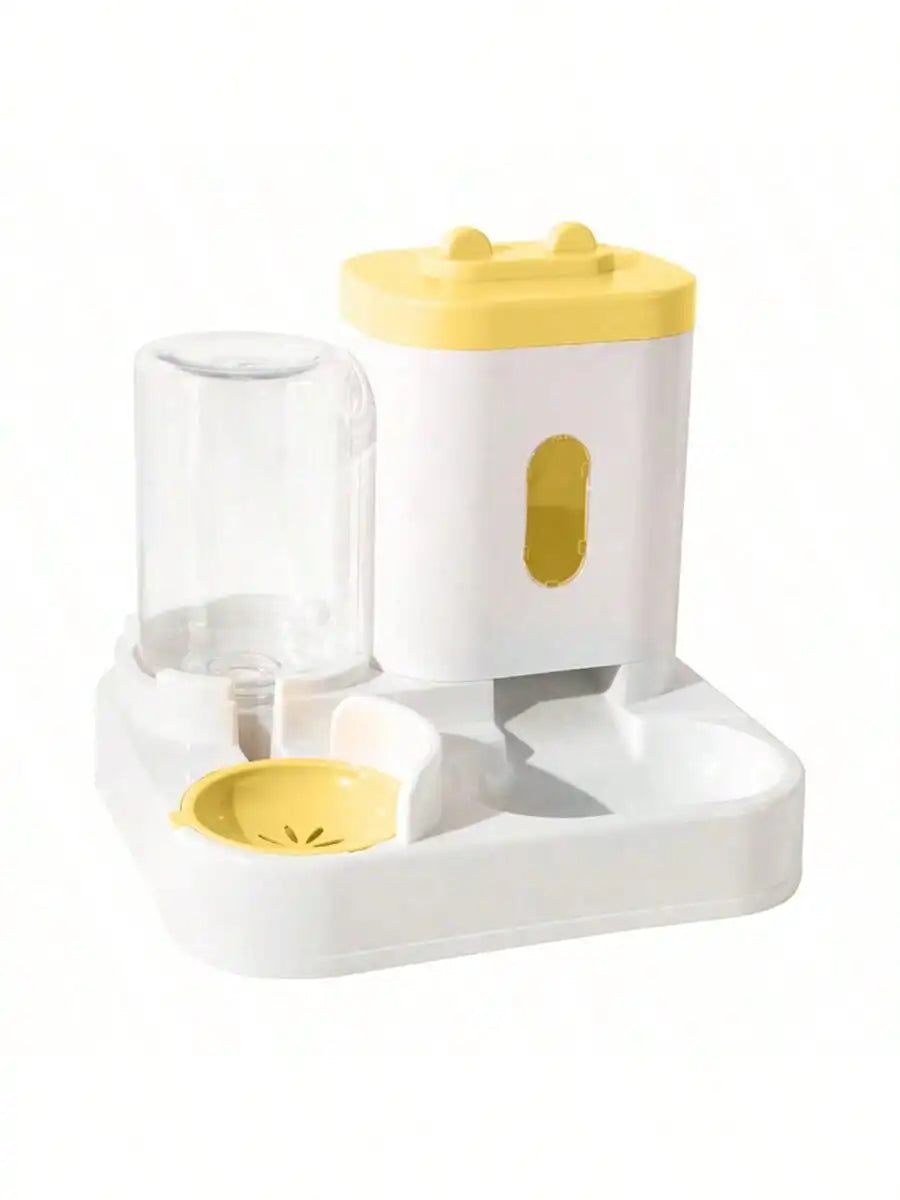 Gravity Cat Feeder & Water Dispenser