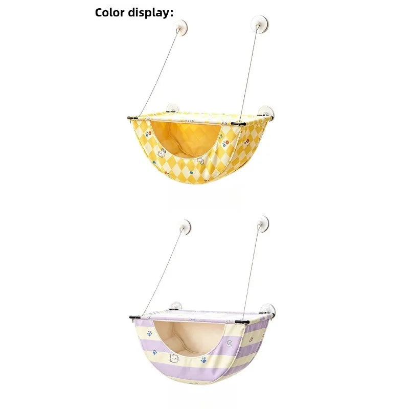 Suction-Cup Cat Window Hammock