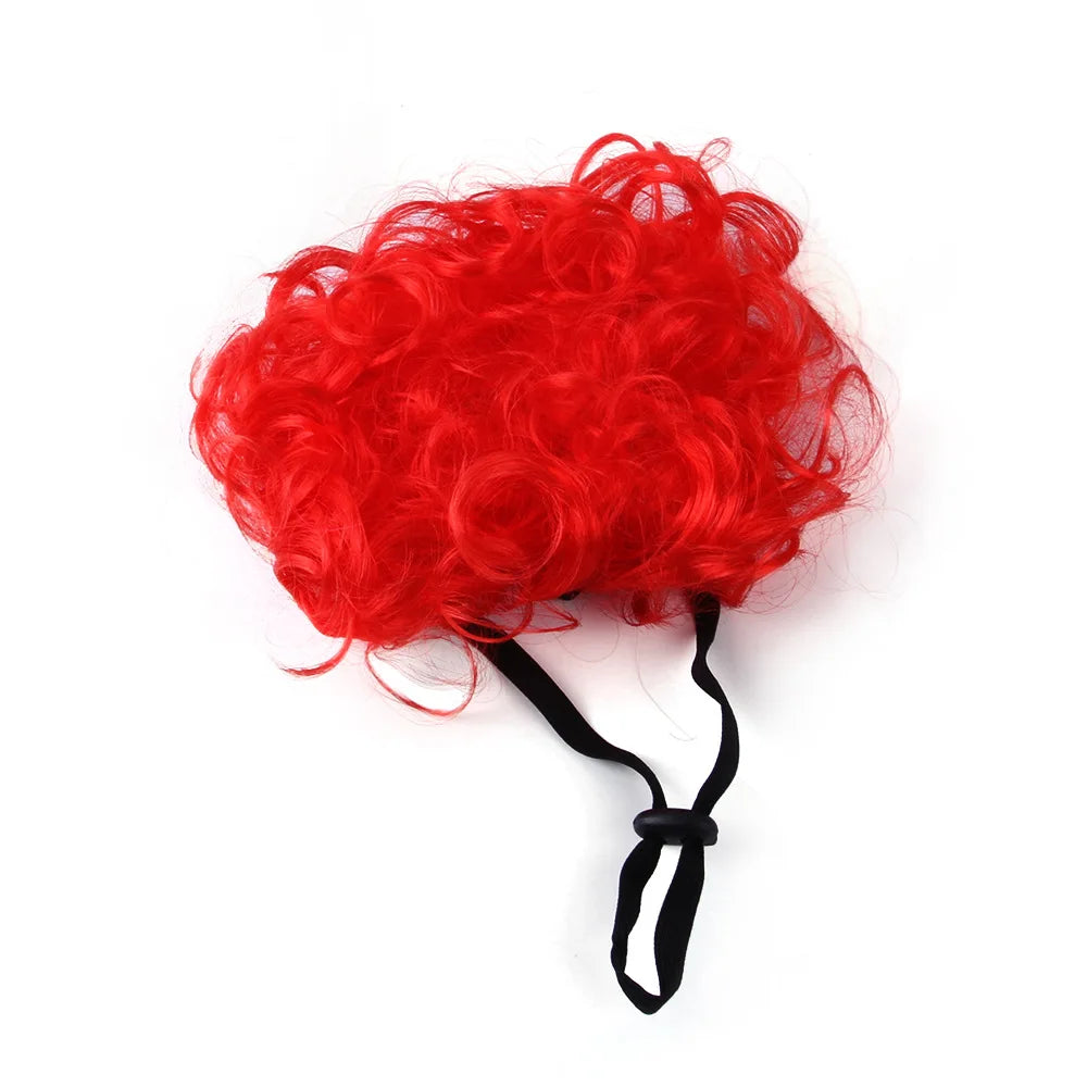 Novelty Faux Fur Wig Hat for Dogs & Cats