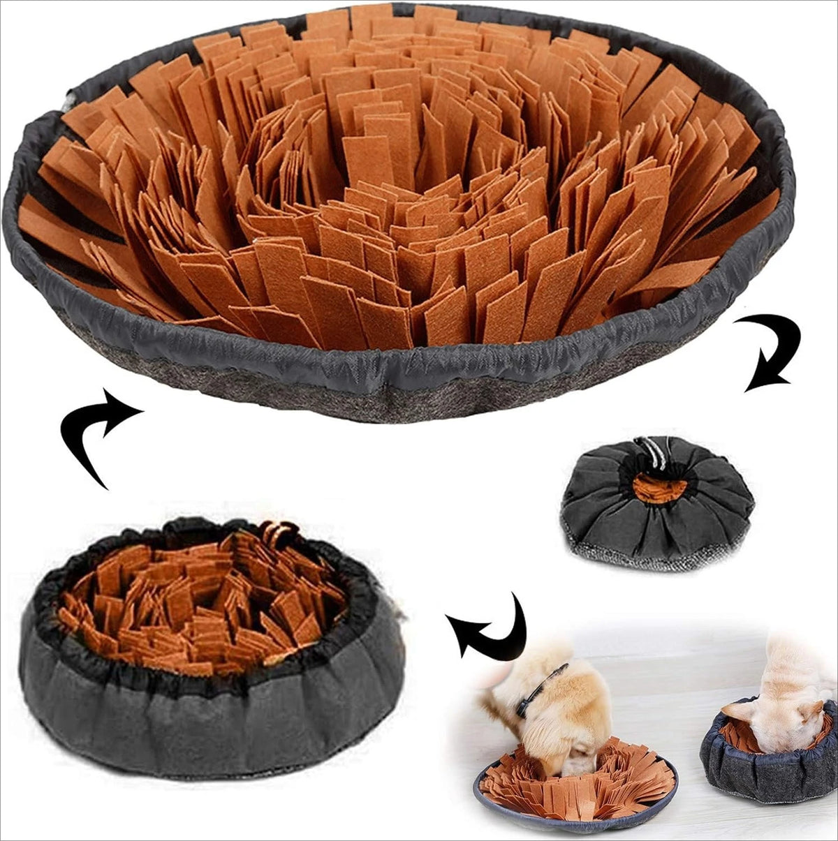 Fleece Dog Snuffle Mat