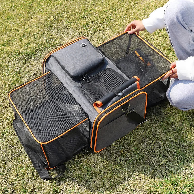 Foldable Large Capacity Pet Carrier Bag